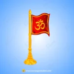 Indian Om Flag