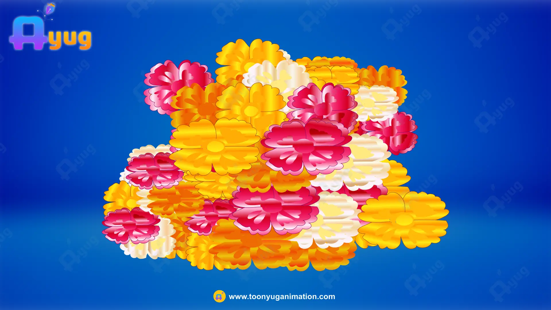 Phool Thumbnail Indian Flower Decoration Cluster - Image 1