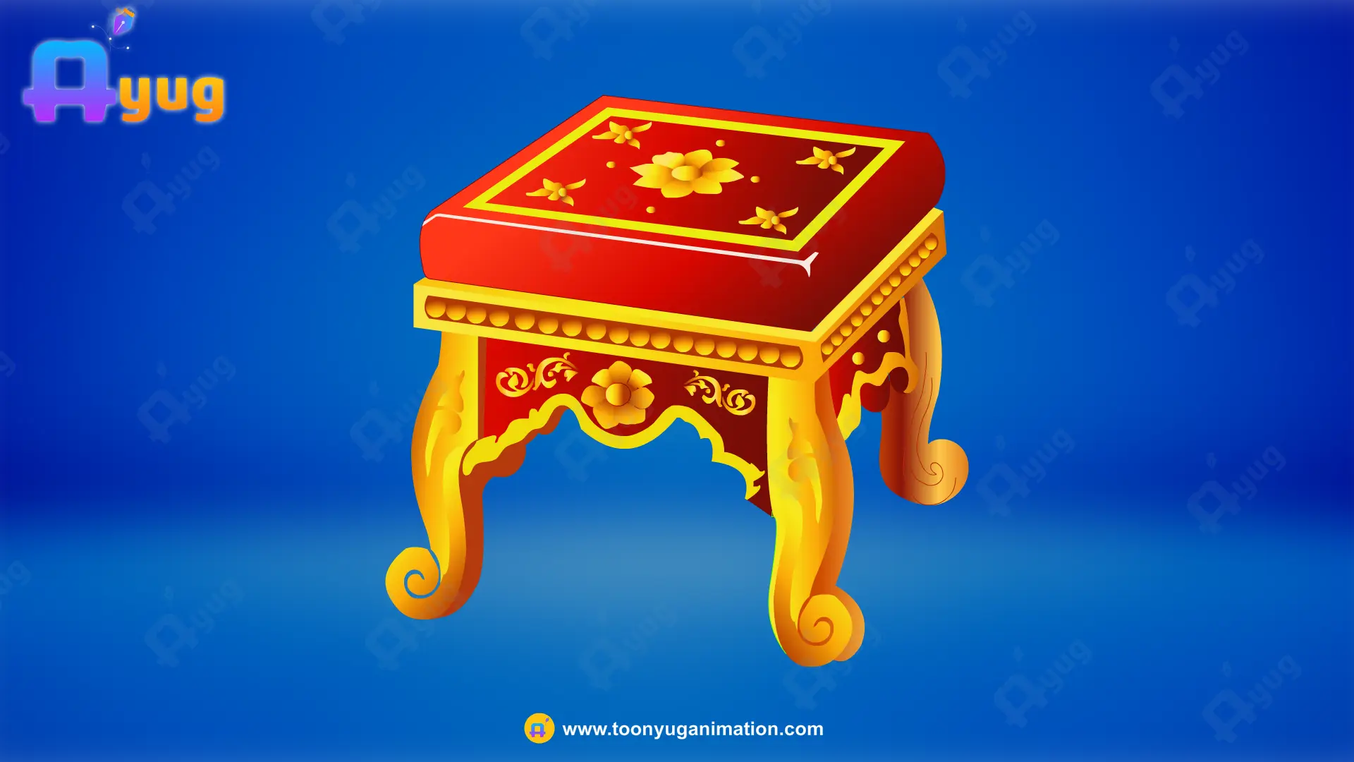 Poooja Chowki Thumbnail Royal Pooja Chowki - Image 1