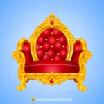 Golden Queen Throne