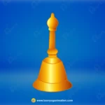 Indian Golden Pooja Bell