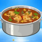 Paneer Curry Cooking Pot