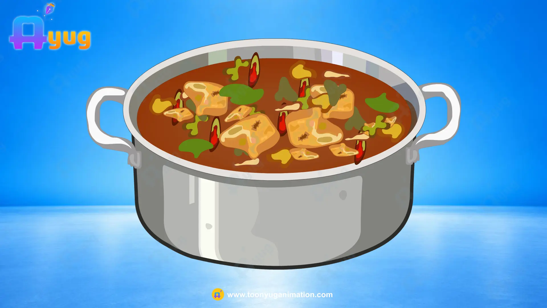SABJI Thumbnail Paneer Curry Cooking Pot - Image 1