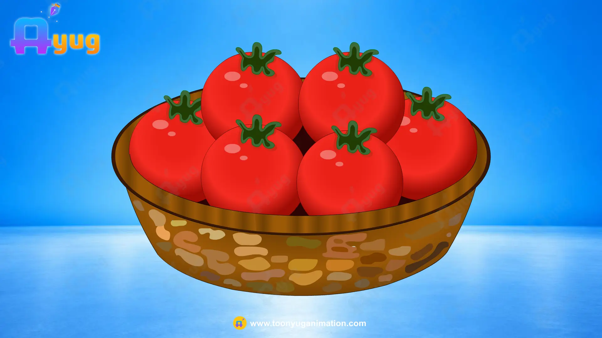 T TOKRI Thumbnail Fresh Tomato Basket - Image 1