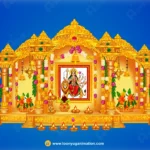 Grand Indian Temple Shrine