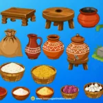Indian Village Props