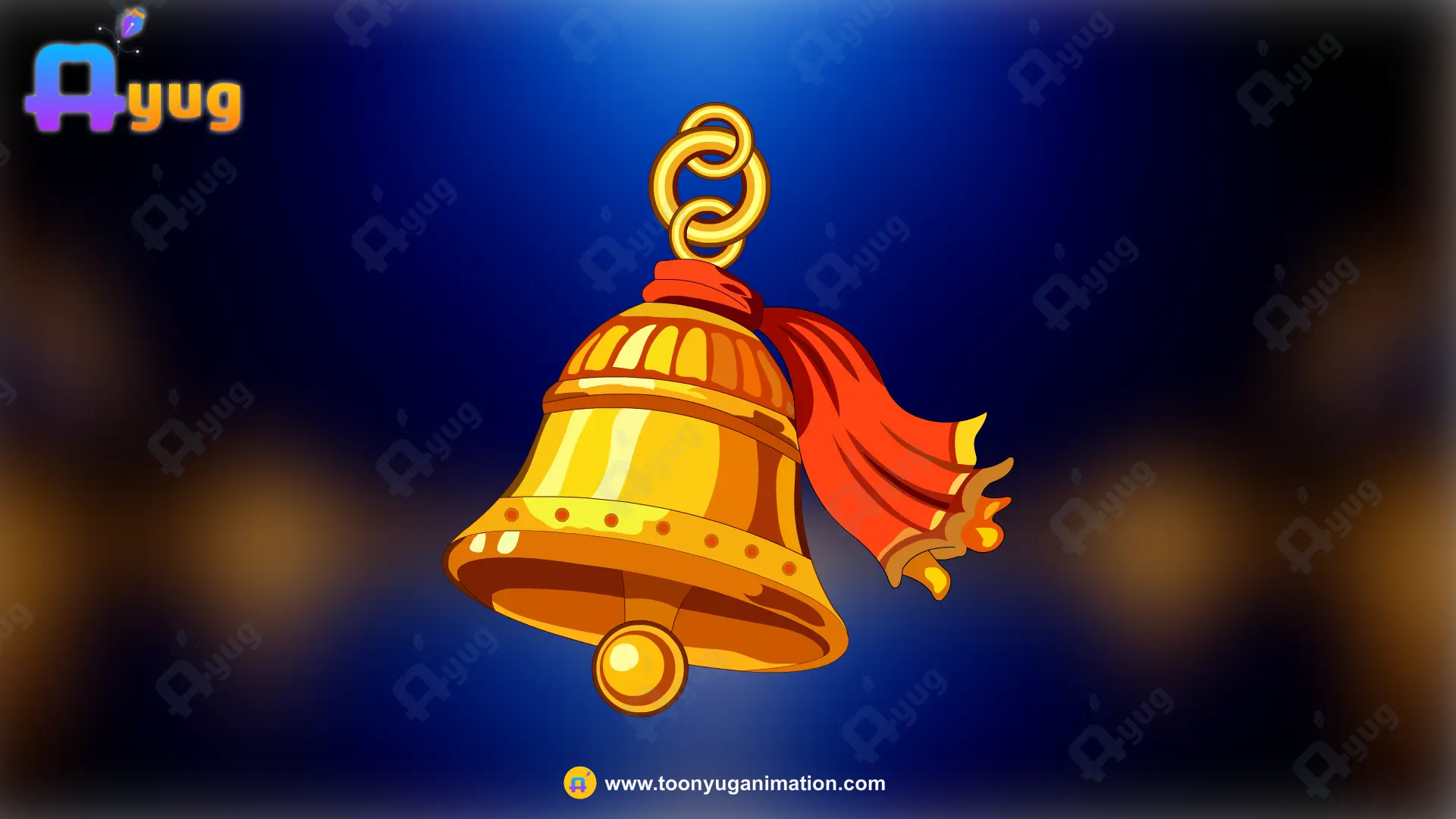 ghanti Thumbnail Indian Temple Bell - Image 1