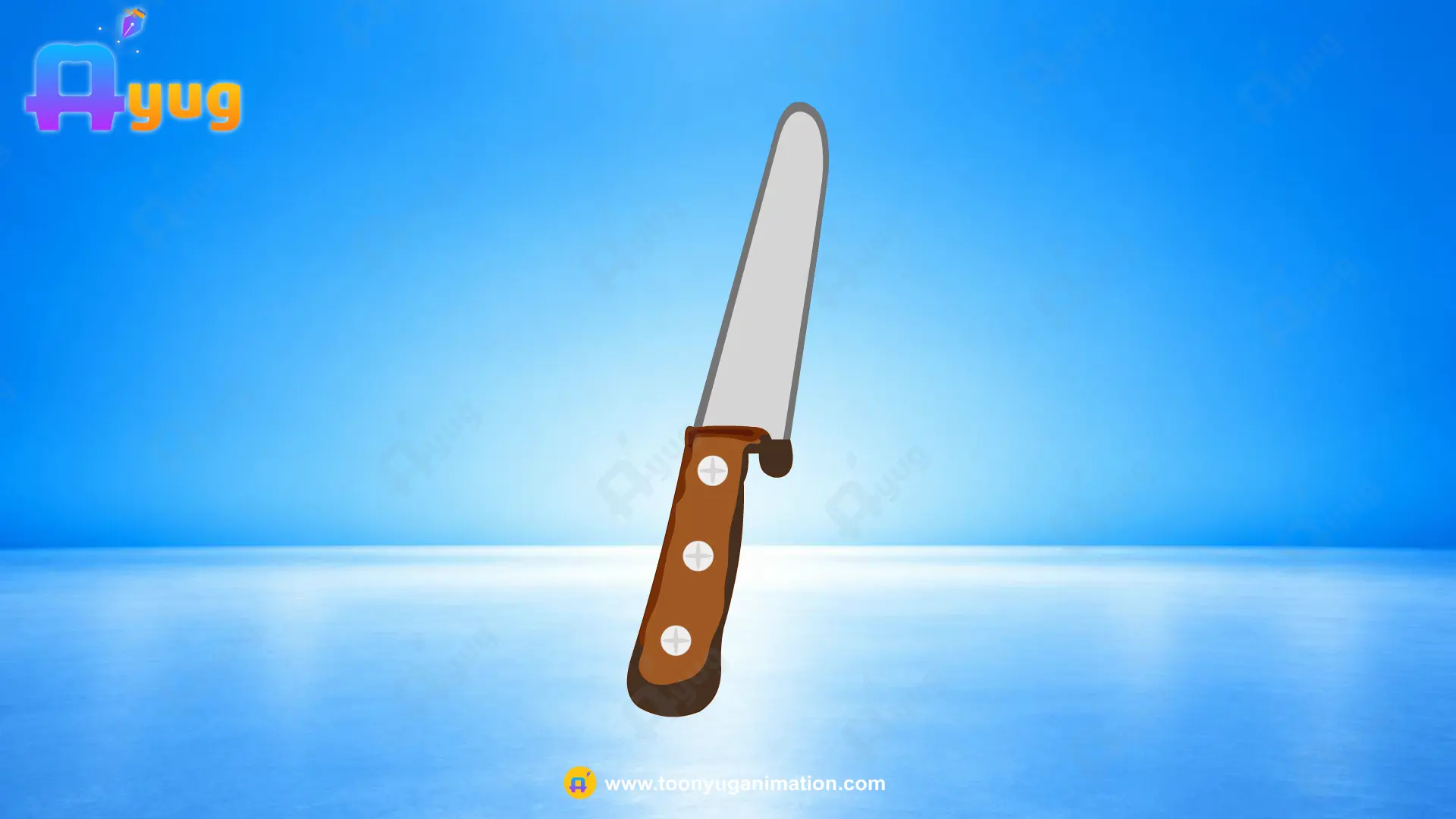 knife Thumbnail Indian Kitchen Knife - Image 1