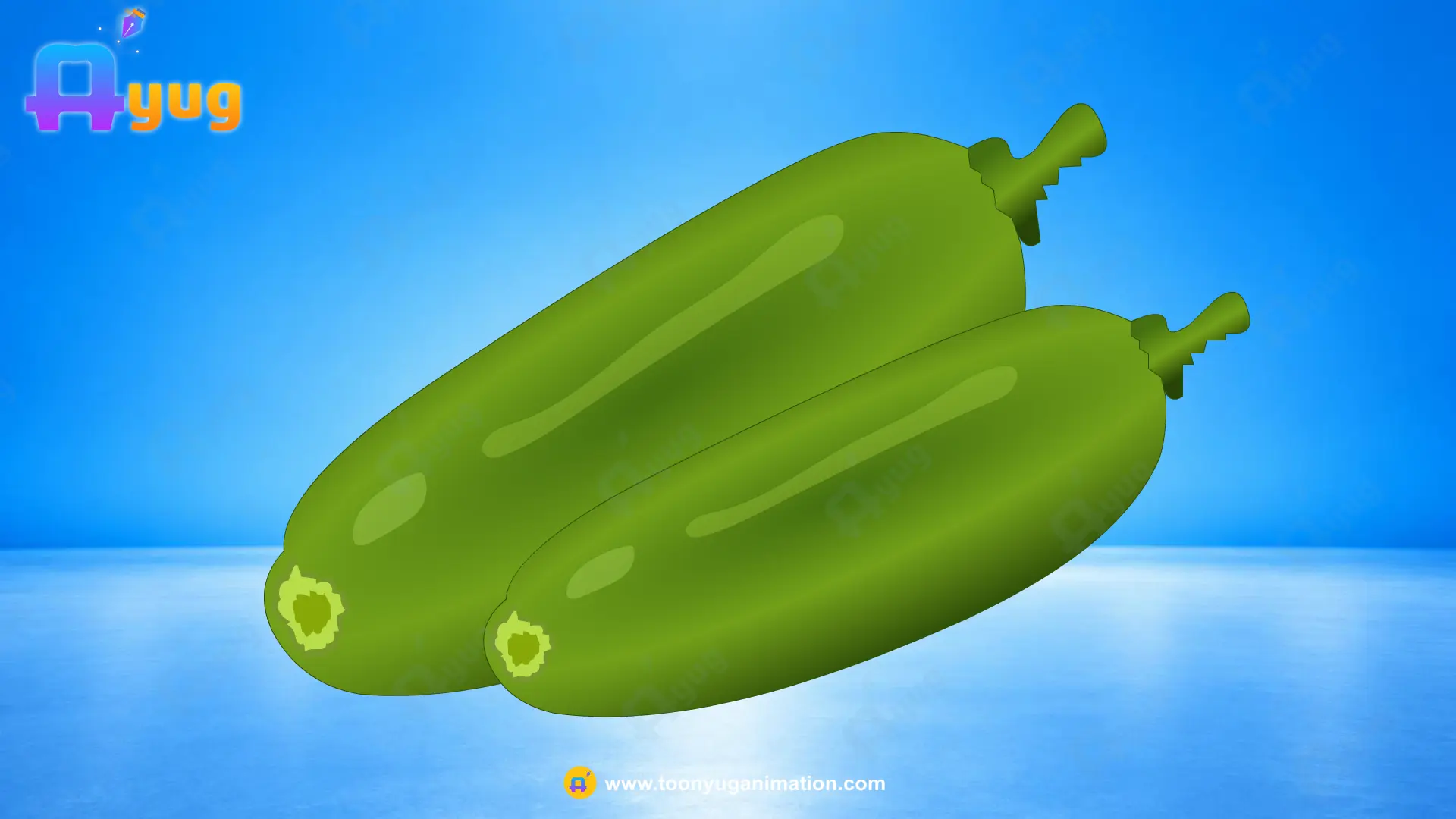 loki. Thumbnail Green Zucchini Vegetable - Image 1