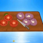 Tomato & Onion Salad Preparation