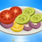Indian Salad Plate