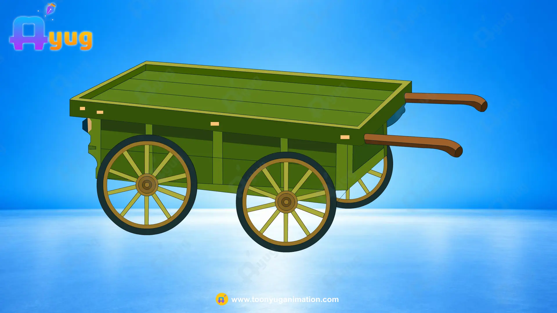 thela 4 Thumbnail Indian Wooden Thela Cart - Image 1