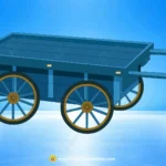 Indian Wooden Thela